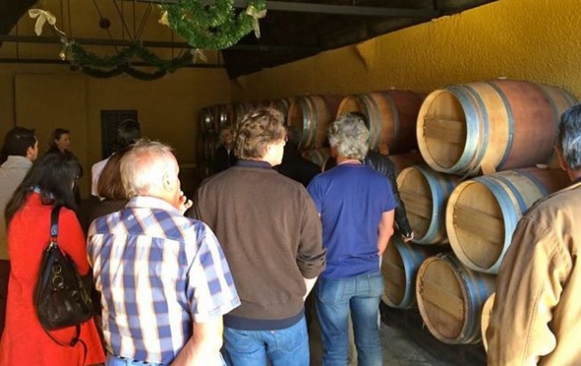  Visit to the wineries